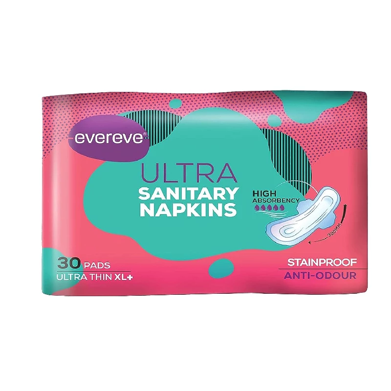 Evereve Ultra Sanitary Napkin, 30 Pads-1.webp